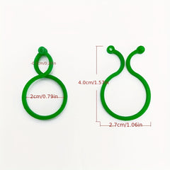 10pcs Plant Support Clip For Garden Gardening Green