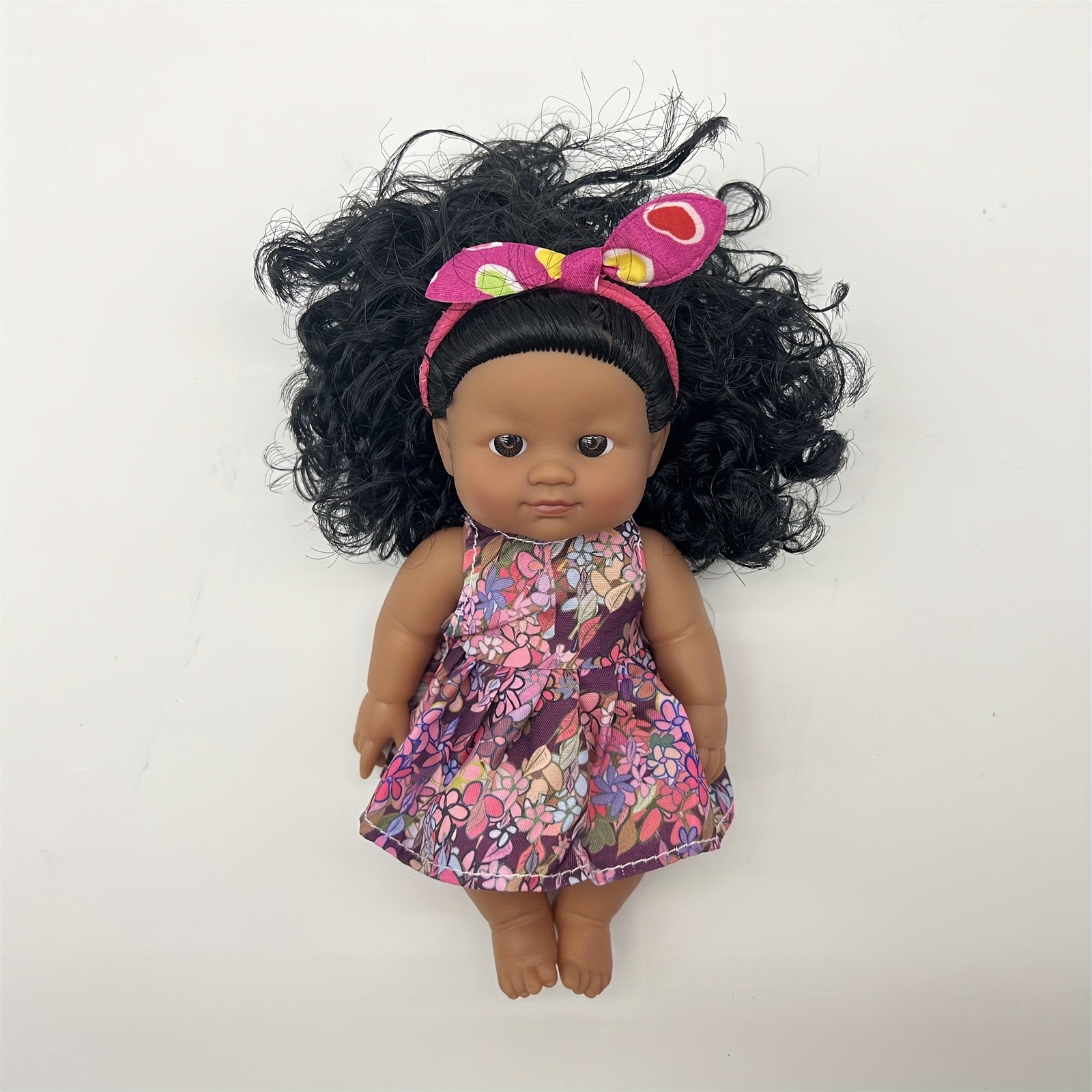 Soft Glue Doll with Multiple Hair Rings