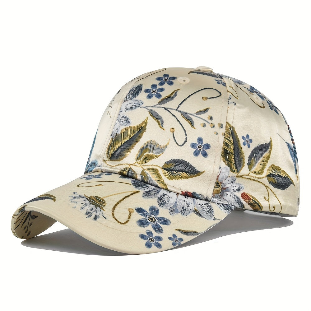 Casual Sunscreen Graffiti Print Baseball Cap Personality Cap Sun Visor