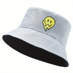 Printed Reversible Sunscreen Bucket Hat for Outdoor Activities