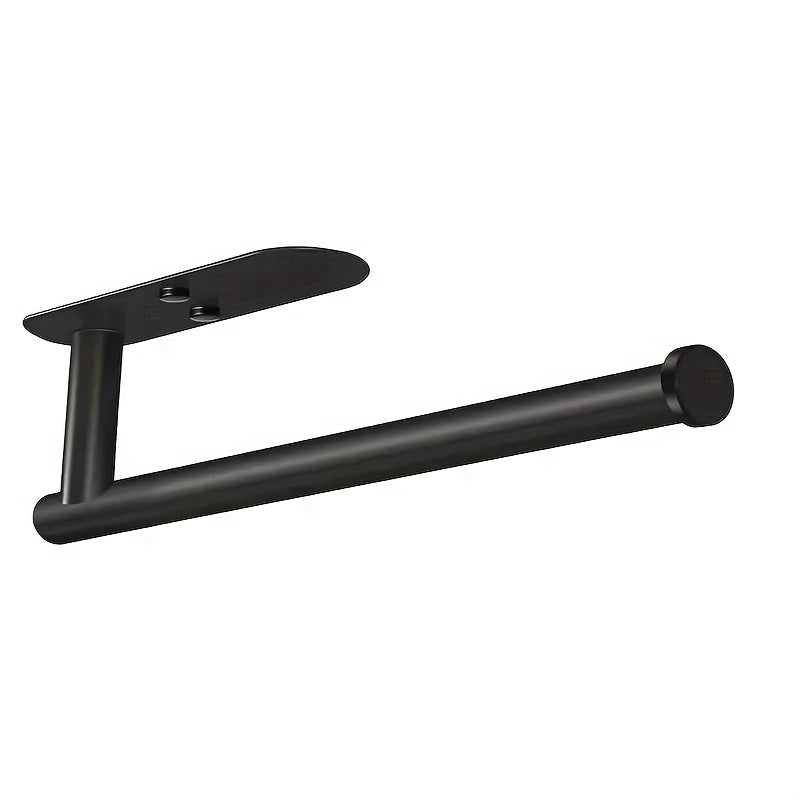Stainless Steel Wall Mounted Towel Holder, No Drilling, Towel Rack