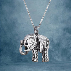 Elephant Pendant Necklace Animal Necklace Women Jewelry Necklace