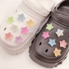Luminous Stars Fashion Shoes Charms DIY Shoes Accessories