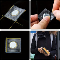 10 Pairs Concealed Magnetic Snap Button For Handbag Clothes Handicrafts