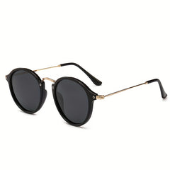 Round Sunglasses Women Retro Summer Outdoor Shades Classic Vintage