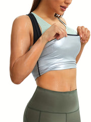 Open Bust Shaping Tank Tops Waist Trainer Tummy Control Slimmer Top