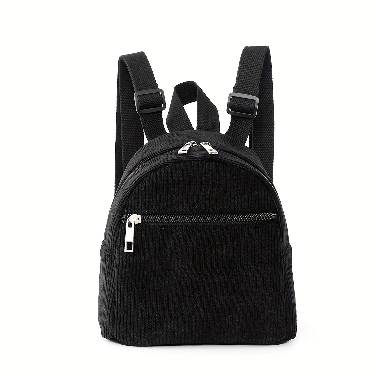 Kids Mini Corduroy Solid Backpack Schoolbag