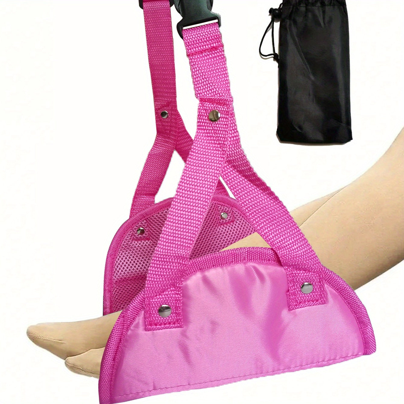 Airplane Footrest Hammock Leg Rest Travel Accessory