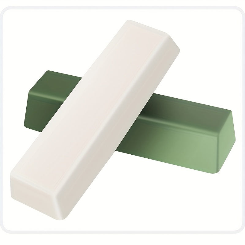 Green Fine Buffing Compound Leather Strop & Sharpening Stropping Bar