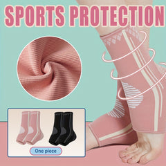 Solid Compression Ankle Socks For Women Relief Plantar Fascia Sprain