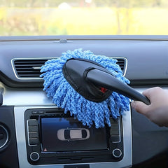 Car Dust Removal Small Duster Portable Soft Brush Cleaning Brush