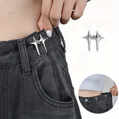 Detachable Cross Star Waist Cinching Buckle Set