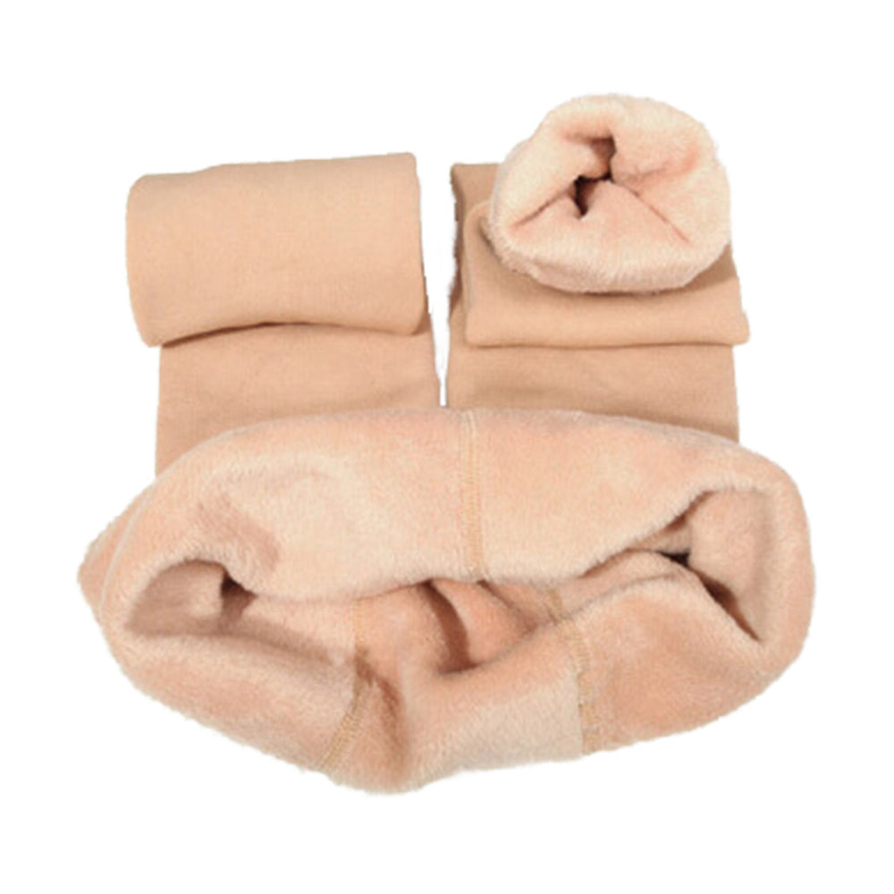 Winter Leggings With Feet, Warm Plus Size Trousers