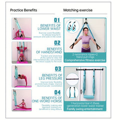 Yoga Strap for Backbend and Leg Stretches - Flexibility Training