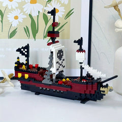 3D Pirate Model Building Blocks Puzzle Toy Gift