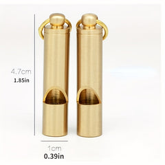 2pcs Survival Whistles Key Chain Outdoor Emergency Tool Camping Hiking