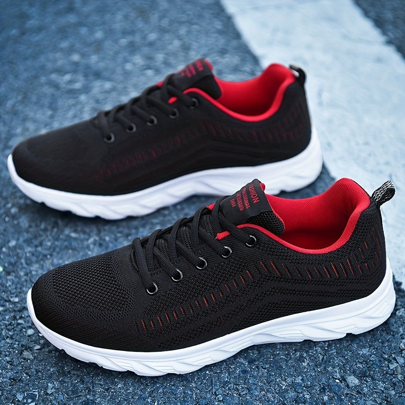 Men's Knitted Lightweight Casual Shoes for Traveling Hiking