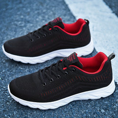 Men's Knitted Lightweight Casual Shoes for Traveling Hiking