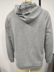 Men's Graphic Print Hoodie with Kangaroo Pocket