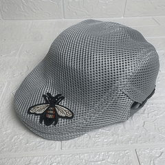 Little Bee Breathable Mesh Forward Hat Solid Beret