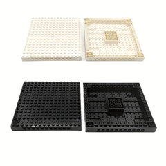 6pcs Pixel Art Building Blocks Base Plate Set Halloween Christmas Gift