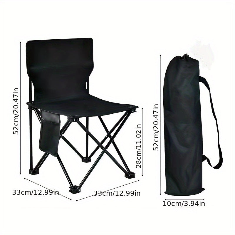Portable Outdoor Folding Chair for Camping Travel Fishing