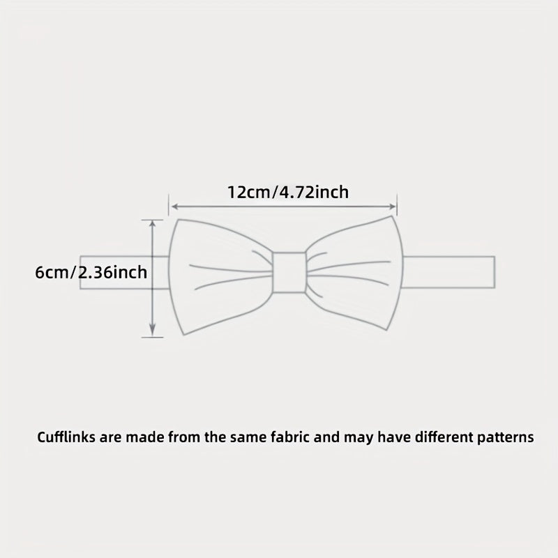 Paisley Bow Tie & Pocket Towel Set