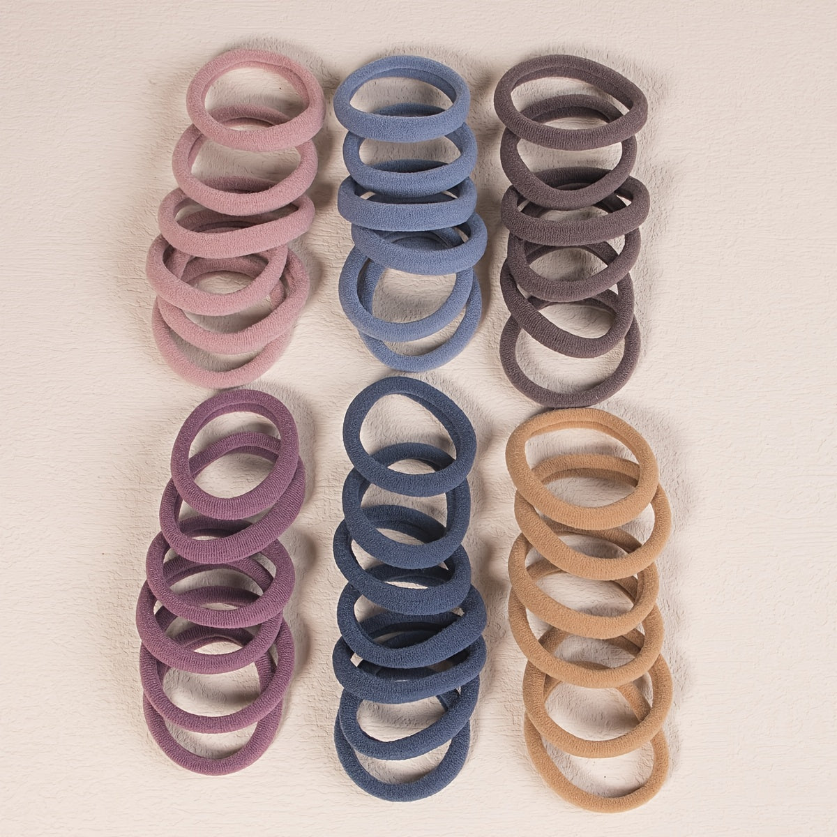 50 Girls High Stretch Hair Ties Hair Accessories