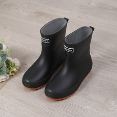 Women's Waterproof Outdoor Rain Boots Soft Sole Work Boots