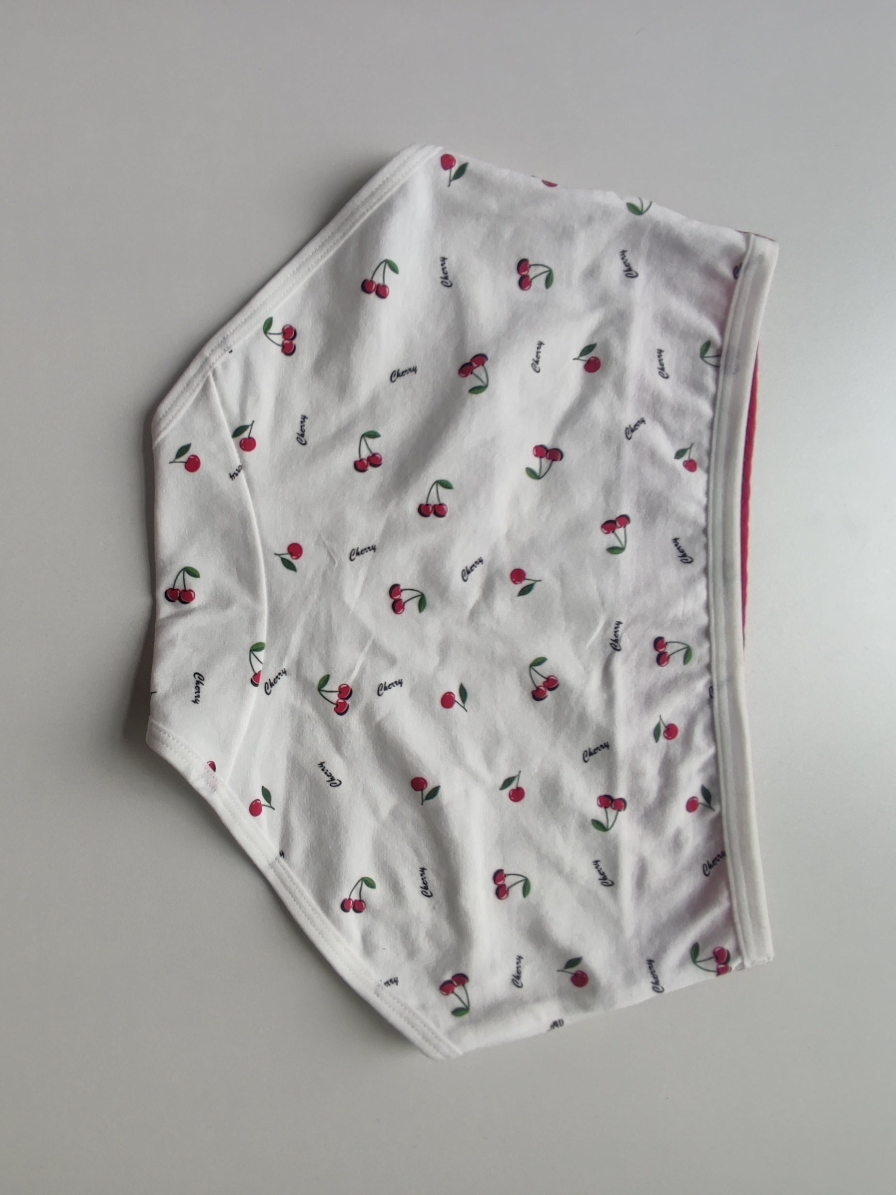4pcs Heart & Cherry Print Briefs Women's Lingerie & Underwear
