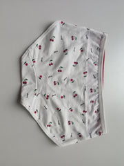 4pcs Heart & Cherry Print Briefs Women's Lingerie & Underwear