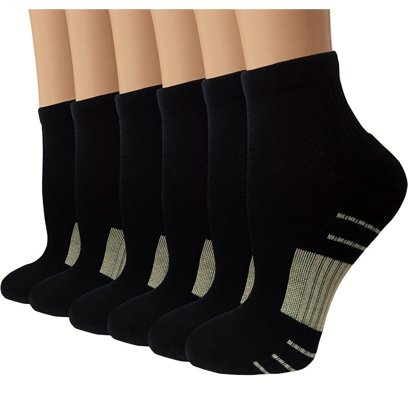 Copper Compression Socks Men Women Support Circulation Ankle Plantar Fasciitis