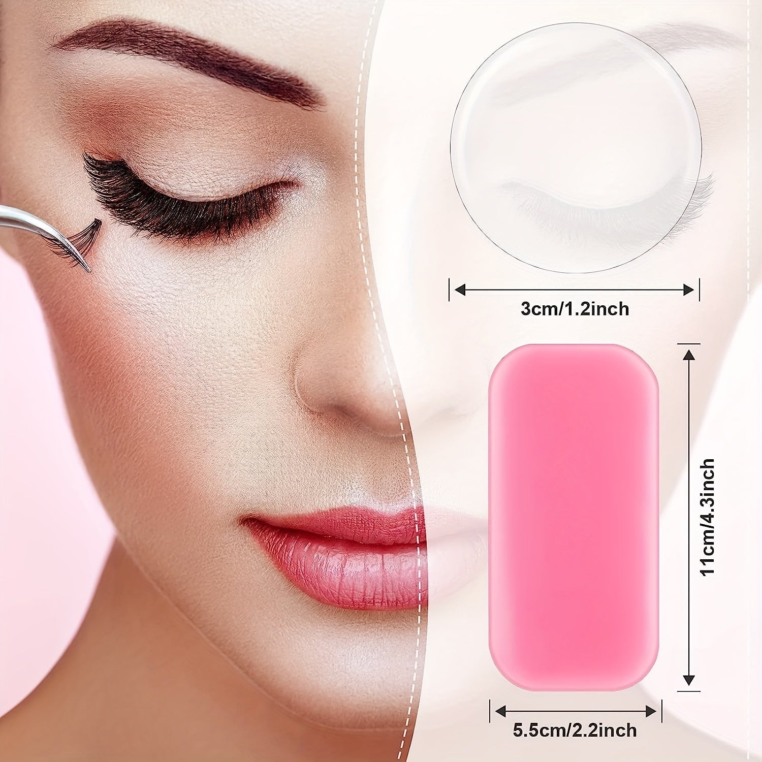 Silicone Lash Pad for Eyelash Extensions