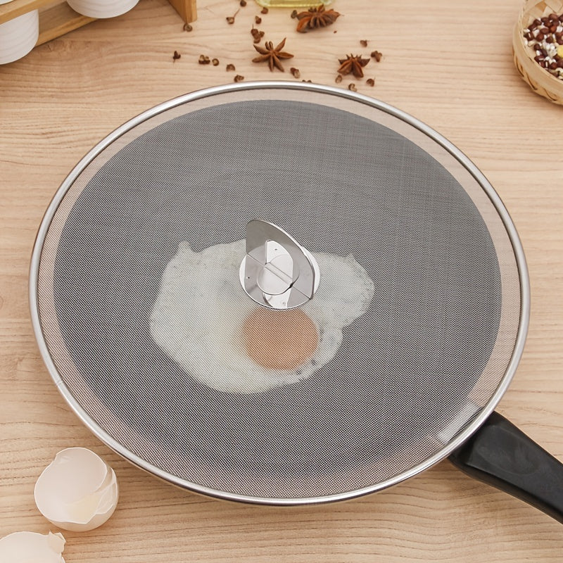Stainless Steel Air Fryer Splatter Guard Anti Splash Cover