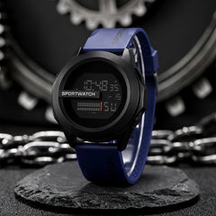 Men's Waterproof Sports Electronic Watch Outdoor Wrist Watch