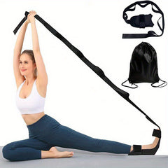 Yoga Stretch Strap Exercise Leg Lifting Strap With 10 Adjustable Rings