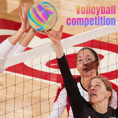 Colorful Reflective Luminous Volleyball for Competition Training
