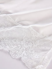 Lace Slip Nightdress V Neck Backless Sleep Dress Women's Sleepwear Dress