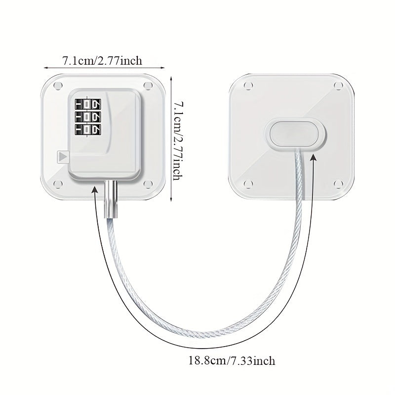 Child Safety Window Locks Set of 2 - Baby Proofing Security Locks