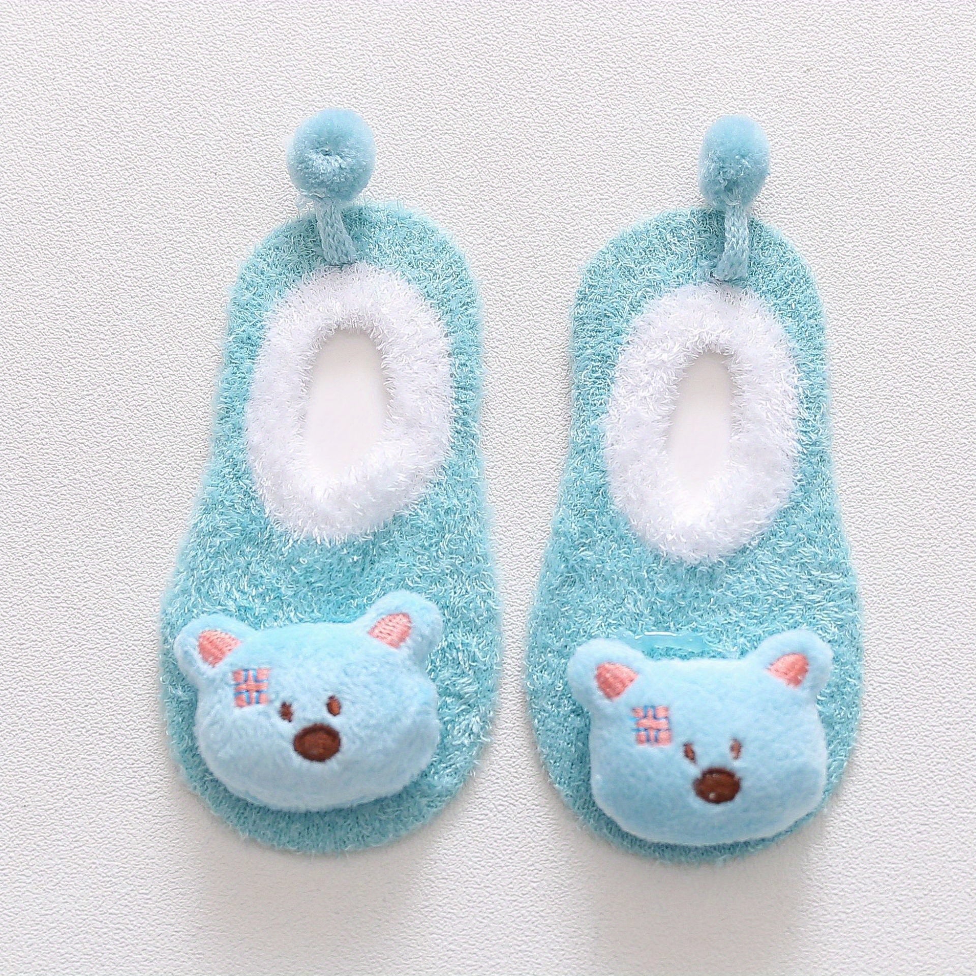 Baby Girls Cartoon Animal Plush Ankle Socks
