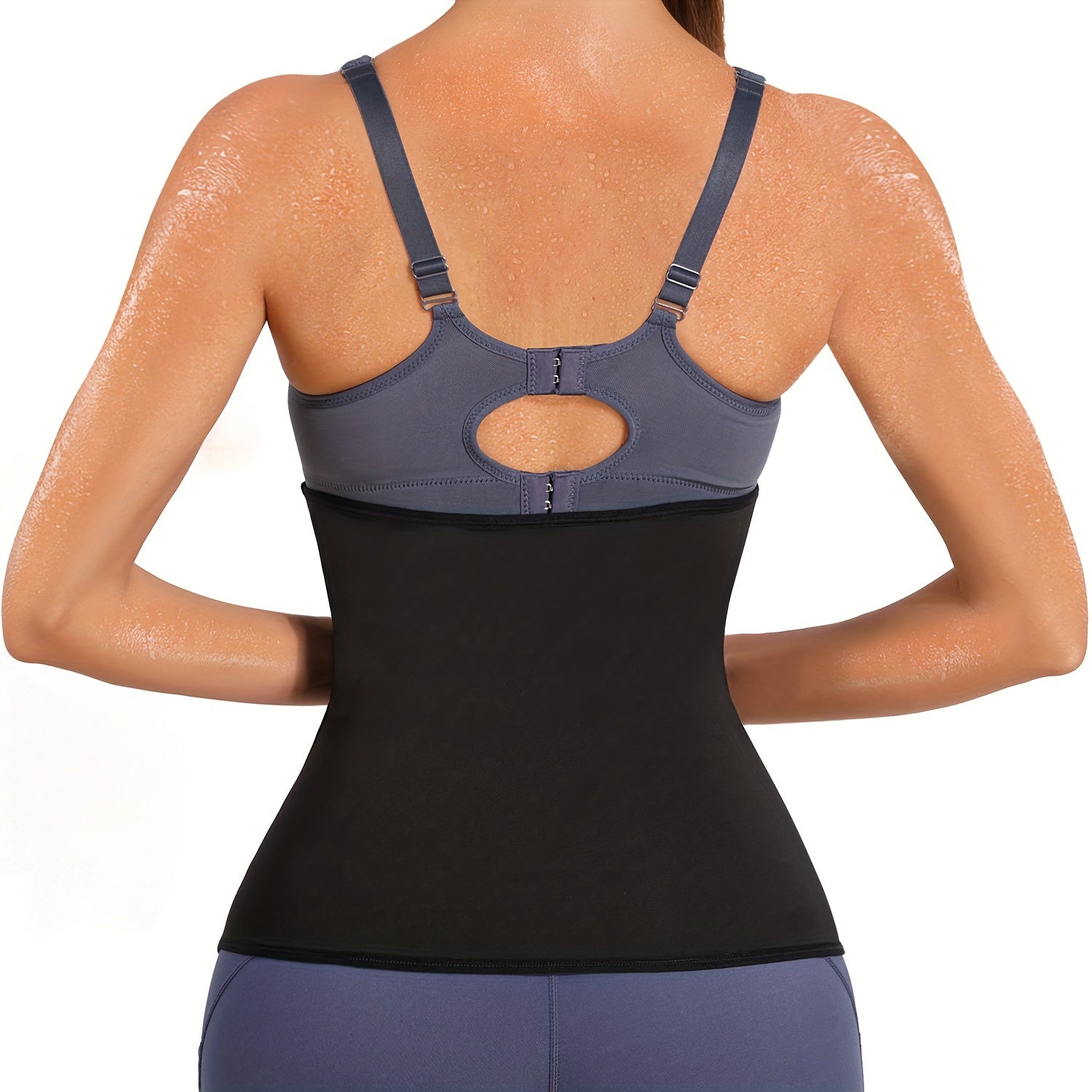 Tummy Control Zipper Waist Trainer Belly Belt