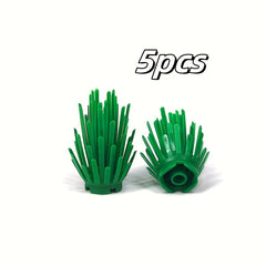 5pcs Farm Grass Shrub Garden Set with Fence for Ages 6 8