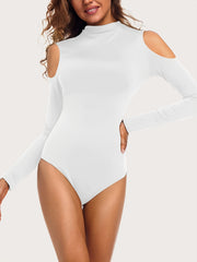 Women's Sexy Long Sleeve High Neck Bodysuit