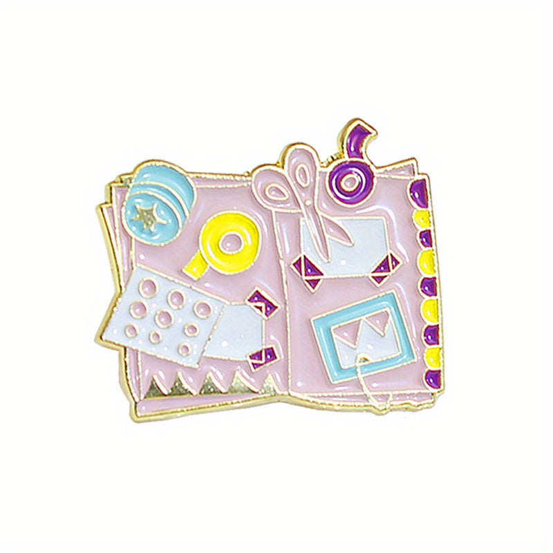 Fashionable Zinc Alloy Brooch for Girls - Great Gift for Kids