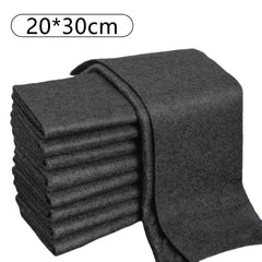 10pcs Microfiber Cleaning Cloth No Water Marks Reusable for Window Car Glass