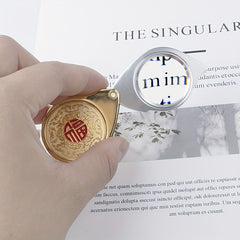Blessing Mini Magnifying Glass 20X Pocket Magnifier with Metal Protective