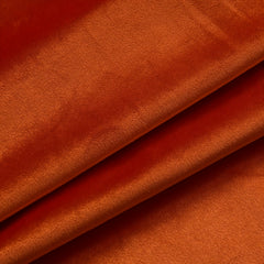 Burnt Orange Velvet Curtains Thermal Insulated Room Darkening