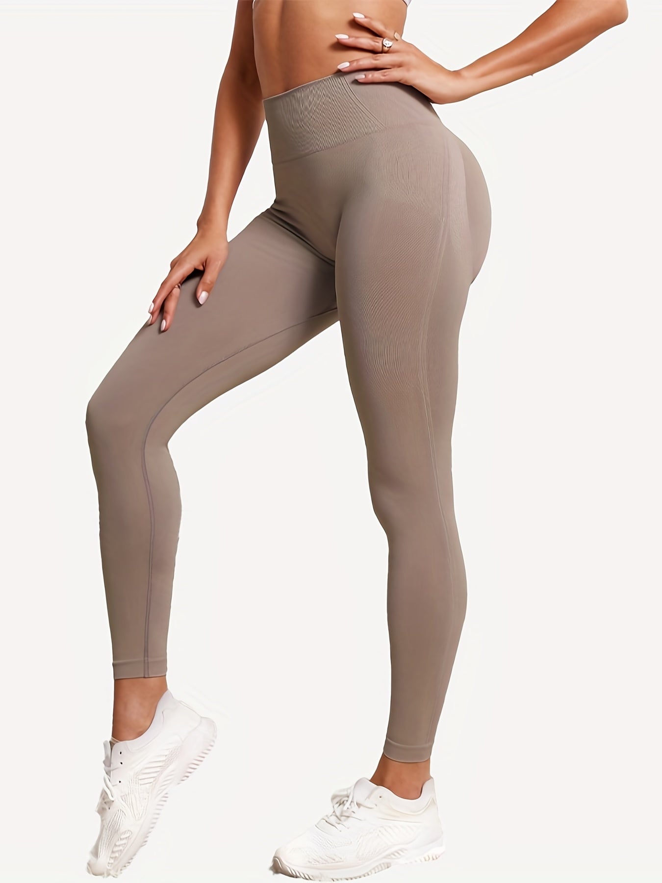 Seamless Butt Lifting Yoga Sports Leggings Quick Drying