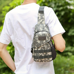 Camouflage Messenger Bag Tactical Outdoor Sports Camping Fishing