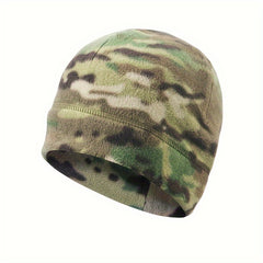 Outdoor Warm Cap With Fleece & Full Face Mask for Army Tactical Use